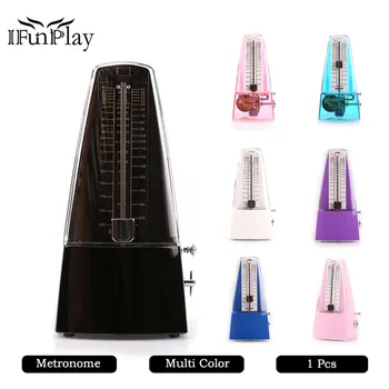 

Multi Color Professional Mechanical Metronome Musical Timer Tempo Beat Metronome for Piano Guitar Bass Violin Music Instrument