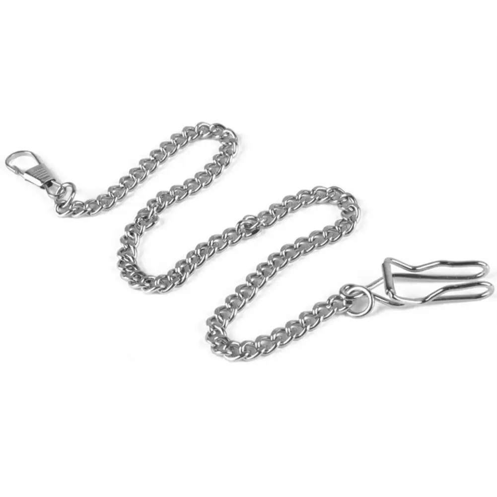 Unisex Vintage Glass Alloy Pocket Watch Link Chain Necklace Jewelry Gift Decor woman man pocket watch chain