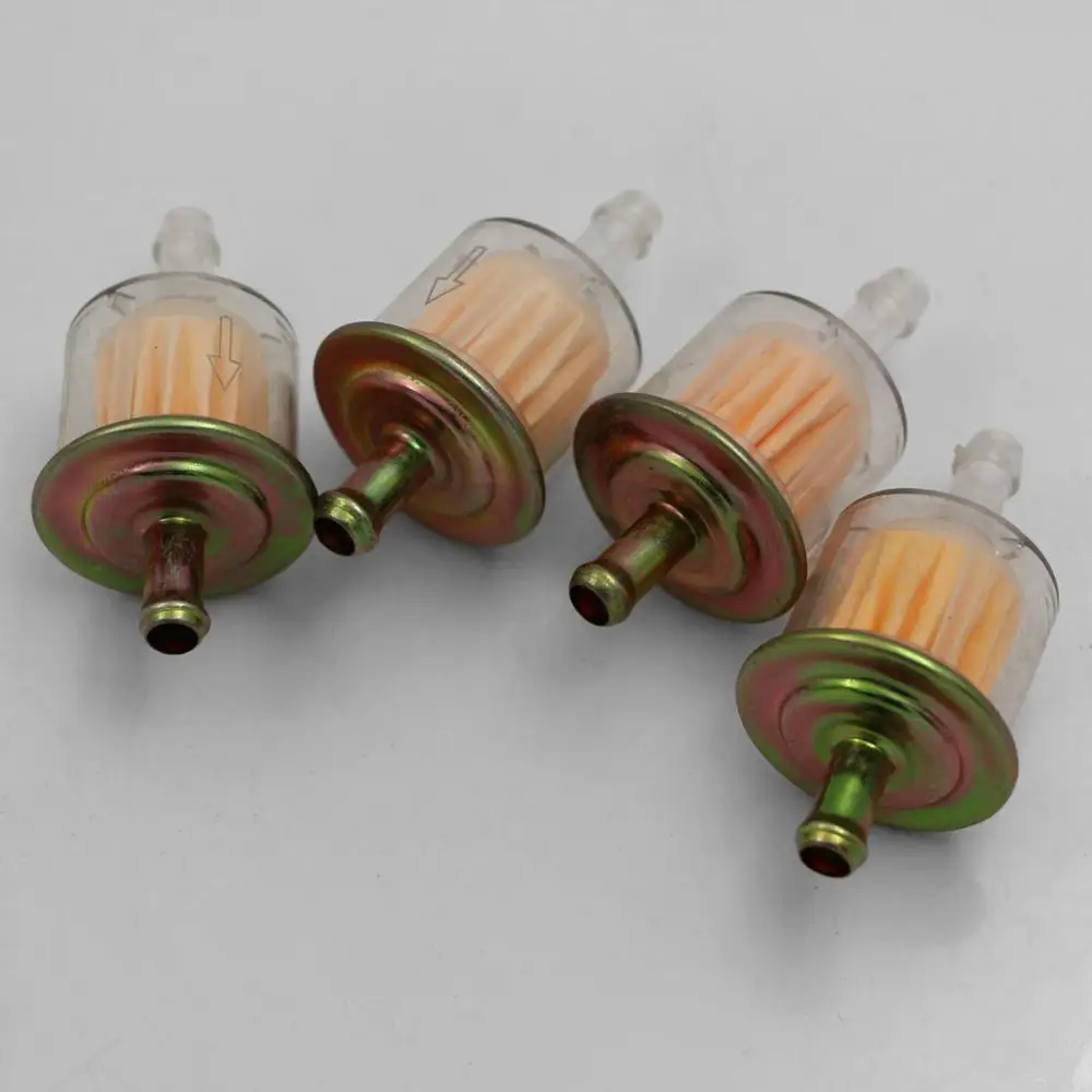 4 pcs 5/16&quot 8mm Motorcycle Dirt Bike Scooter Hose Inline Gas Fuel Gasoline Filter New | Автомобили и мотоциклы