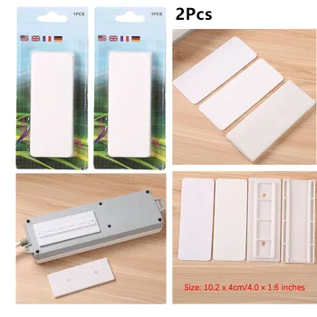 

2Pcs Self Adhesive Power Strip Fixator Wall Mount Punch Free Socket Cable Fixer Rack Holder for WiFi Router Tissue Box Remote