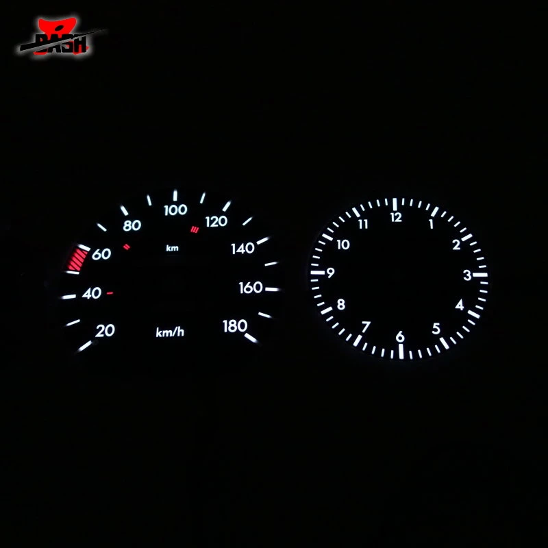 DASH A I N новый EL светящийся манометр для W124 180 км большие часы экономичная черная