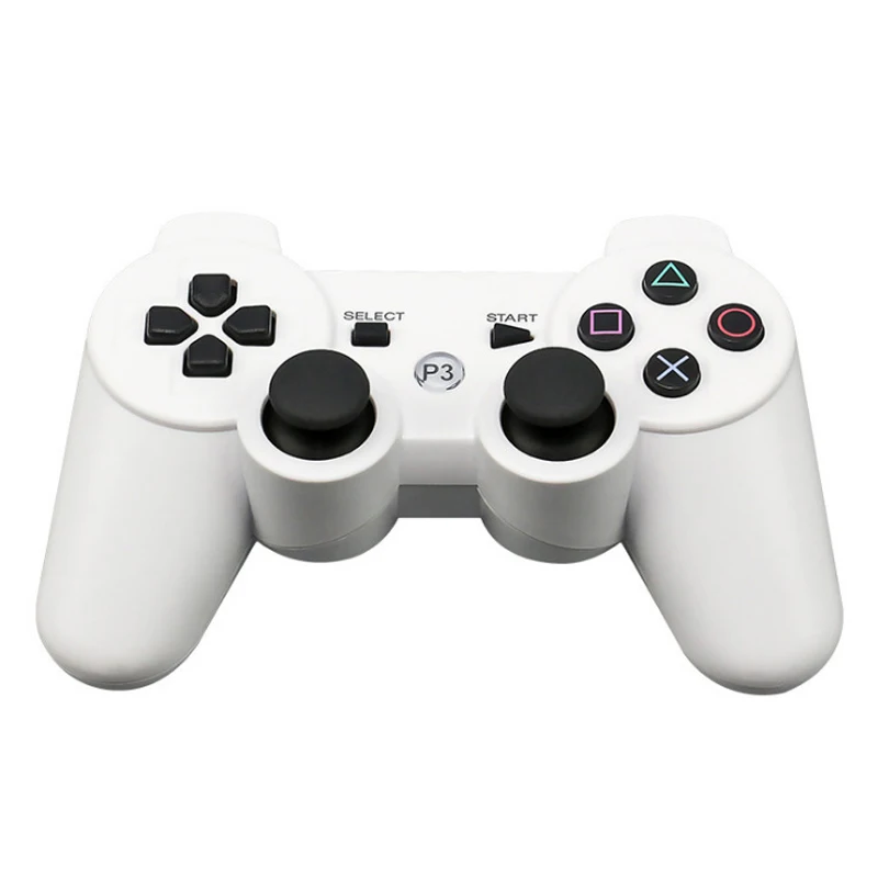 ZOMTOP Bluetooth контроллер для sony PS3 геймпад для Play Station 3 беспроводной джойстик для sony Playstation 3 PC SIXAXIS контроллер - Цвет: White