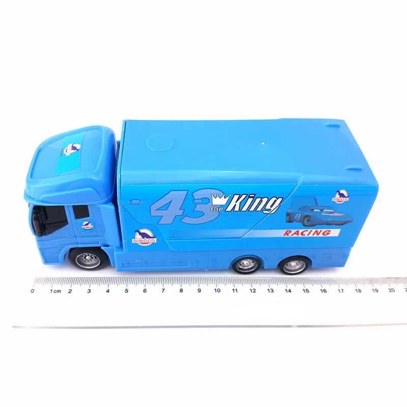 Disney «Тачки» Мак Lightning McQueen& Чико Хикс и король грузовик стреляющая игрушка автомобиль 1:55 Свободные детский подарок