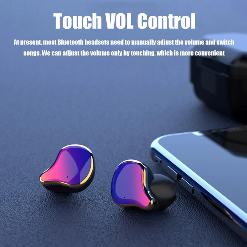 G01 TWS портативный мини Bluetooth 5,0 беспроводной HiFi бас спортивные наушники-вкладыши гарнитура с микрофоном