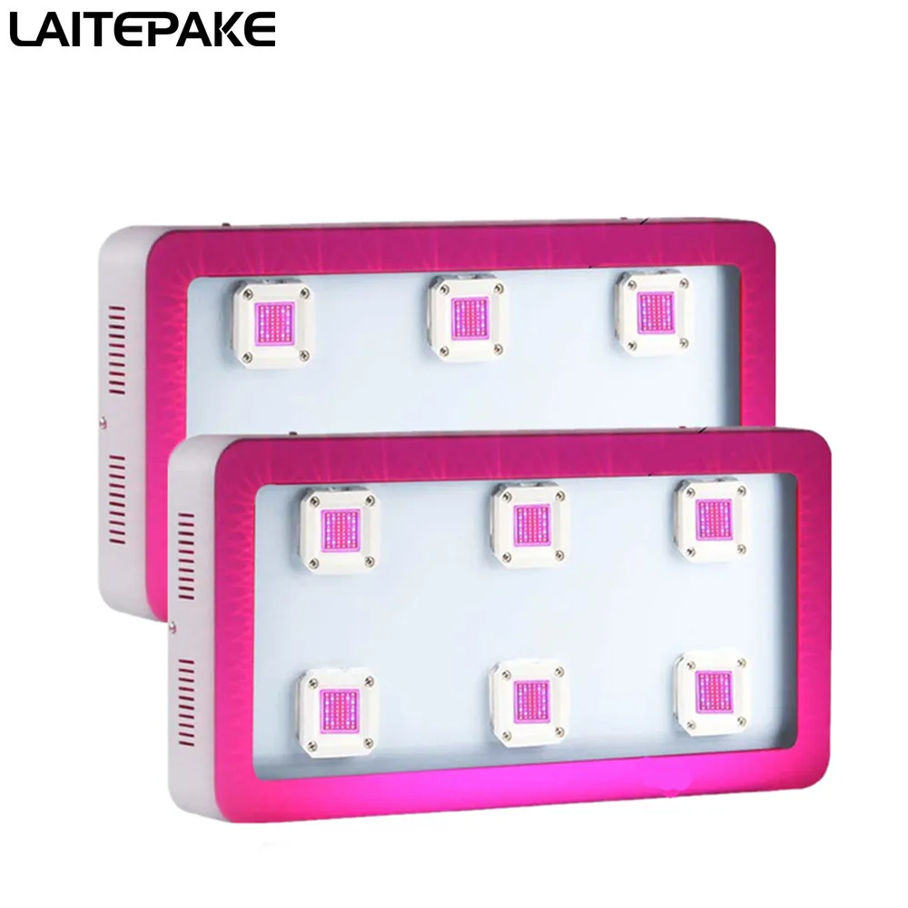 LAITEPAKE 2 шт. 1800 Вт COB LED Grow Light Kit Полный спектр 410 730nm для комнатных растений
