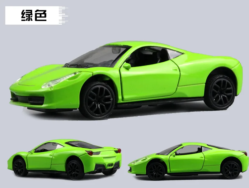 Ferrari 458 Дания спортивный автомобиль Zenvo модель металлический автомобиль звук и светильник воин спортивный автомобиль торт украшение Хлебобулочные украшения