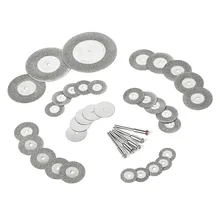 38 шт. кремниевый Карбид пильный диск алмазный режущий диск нефрит стекло керамический режущий диск электрическая шлифовальная машина набор аксессуаров