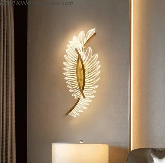 

Modern Gold Designer Wall Lights For Bedroom Bedside Wall Sconce LED Lamp AC 110V 220V Home Lighting Indoor Light Fixtures