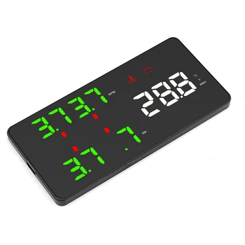 

V612 Head Up Display Car Tire Pressure Monitor Auto TPMS HUD External Sensors