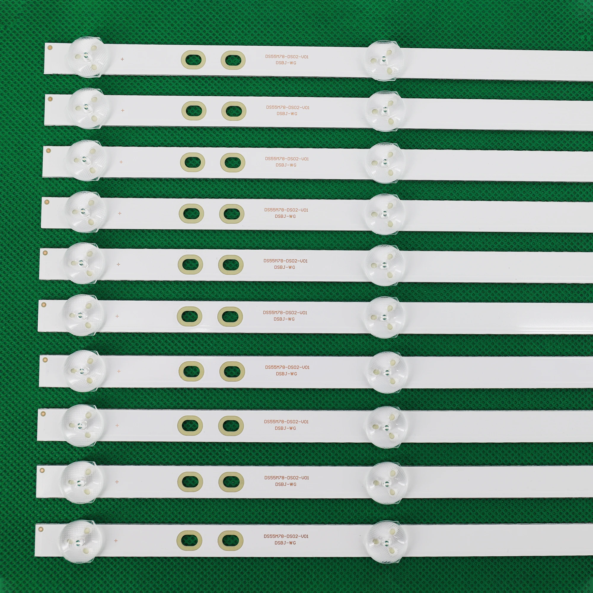 Tira Conduzida Luz de Fundo para Baird Ti5510dledds 2w2006-ds55m780001 Ds55m78-ds02-v01 Dsbj-wg 5led 3v 53cm - Imagem 6
