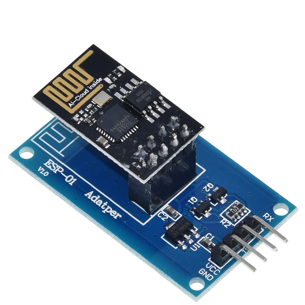 Завеса ESP8266 ESP 01 серийныйl wi fi Беспроводной модуль адаптера 3 V 5V Esp01 коммутационная