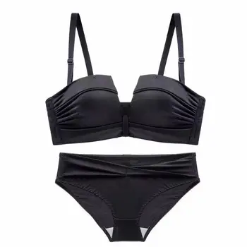 

lingerie set Sexy bra set seamless push up Bra and Panty Set Back Closure sexy underwear set bralette Wireless Lingerie Set