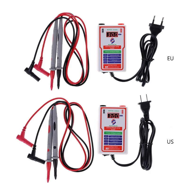 

0-300V Output LED LCD TV Backlight Tester LED Strips Beads Lamp Test Repair Tool 94PC