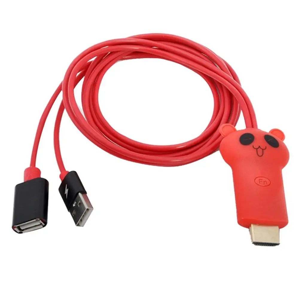 1080P MHL Micro-USB MHL к hdmi-кабель, адаптер для samsung S7/S8 Plus для iPhone X 8 Plug& игрушечный преобразователь
