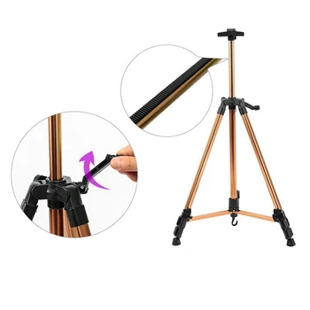 

Adjustable Metal Easel Table Desk Easel for Artist Painting Sketch Wedding Sign Stand Drawing Oil Paint Portable Art Supplies