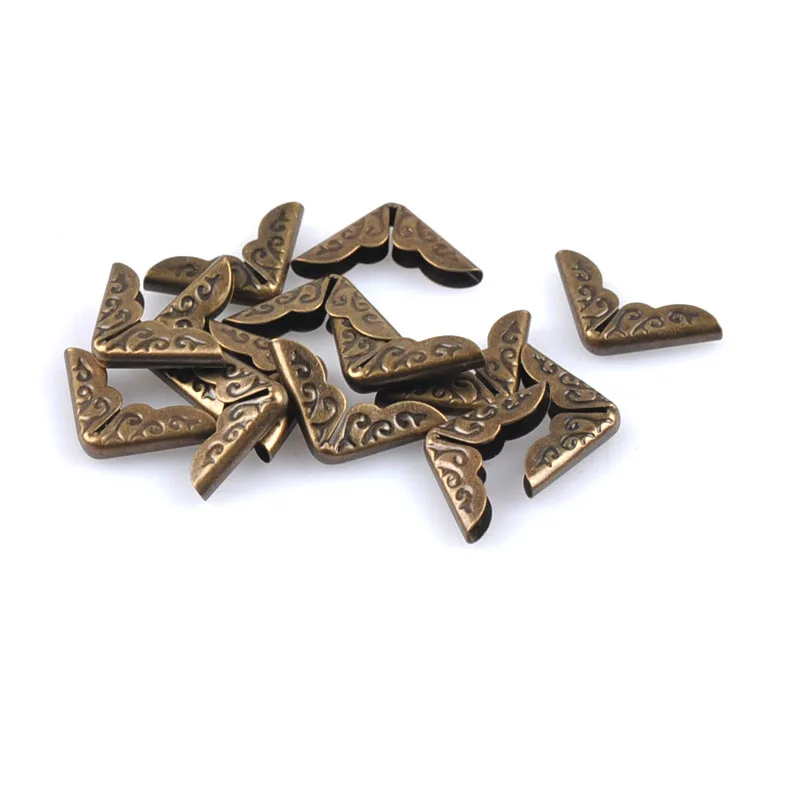 14x14x2mm 50 шт Смешанные Угловые протекторы металлические изделия для альбомов меню папки для фотографий Скрапбукинг протекторы Декор DIY поставки C2327 - Цвет: 14x14x2mm