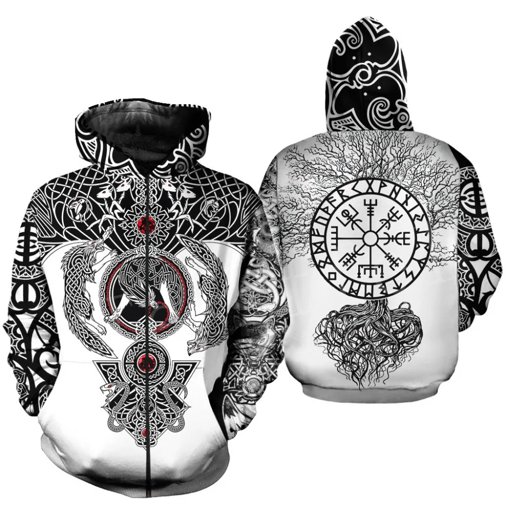 3d-printed-viking-tattoos-clothes-lh0299-zipped-hoodie-2
