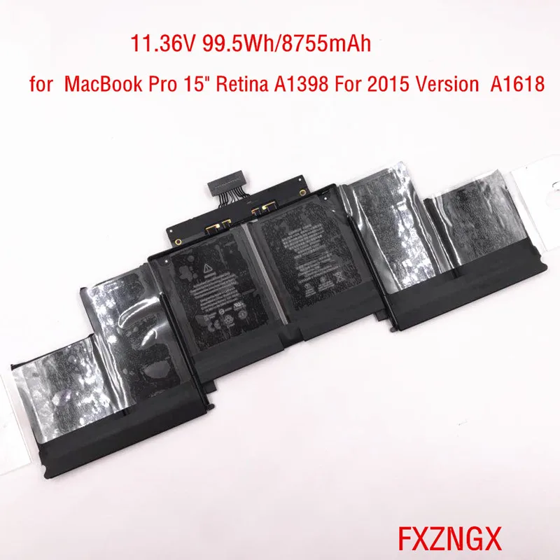 11,36 в 99.5Wh натуральная A1618 батарея для MacBook Pro 1" A1398 retina(2015Ver) 020-00079 MJLQ2LL/A