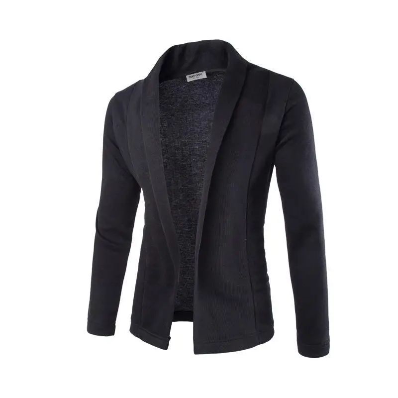ZOGAA Casual Men Blazer Guys Boys Long Sleeve Solid Color Casual Blazer Coats Male Formal Slim Fit Fashion Blazer Jacket 2019