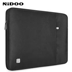Nidoo luva do portátil saco para macbook air 13 m1 pro huawei dell lenovo 13.3 14 15.6 17 polegada à prova dwaterproof água computador portátil saco