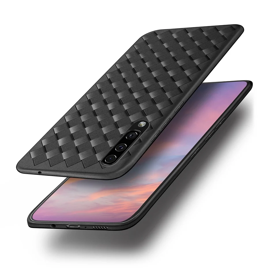 

Case For Samsung Galaxy A50 Bumper Ultra Thin Slim Soft Black Case Skin Silicone Matte Cover on For Coque Samsung A50 Phone Case