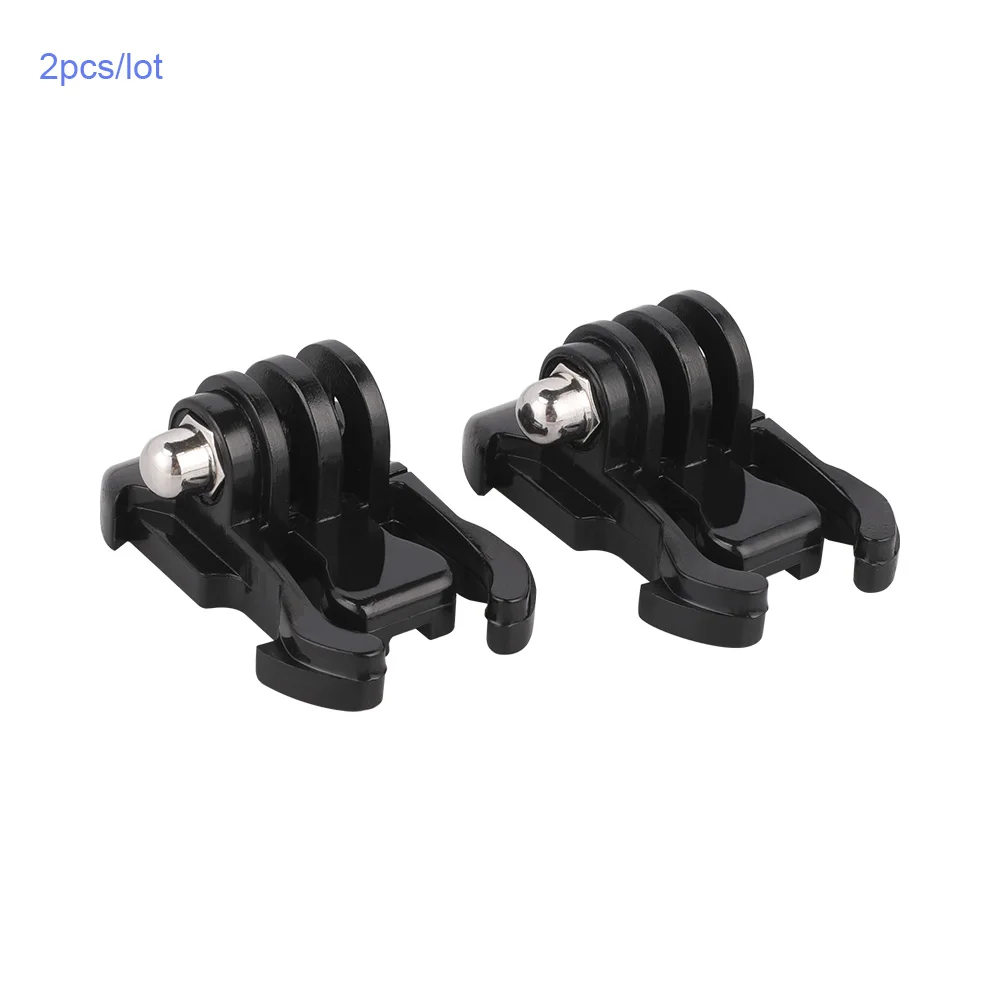 Black 2 шт./pac Go pro Аксессуары для штатива для GoproHero7 6 5 Sj4000 SJ8pro Sj9 Yi 4k DJI OSMO аксессуары для экшн-камеры - Цвет: Black