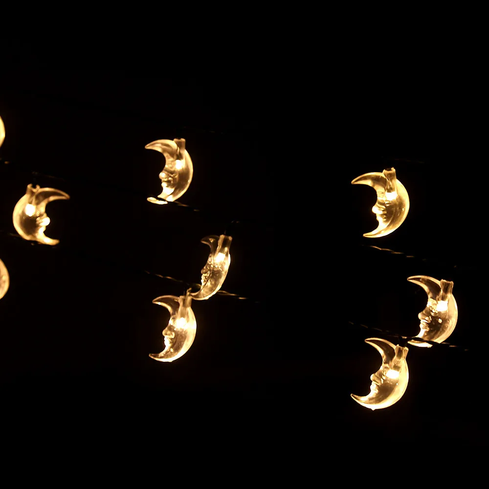 Window Curtain Lights String Star Lamp Party Decor 20 LED Beads Outdoor Garden Party Christmas Decor Living Room Festival19SEP26