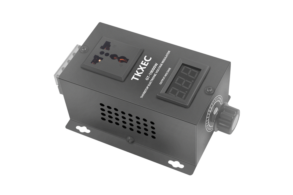 AC 220V 10000W SCR Electronic Voltage Regulator Temperature Speed Adjustable Power Supply Controller Dimming Dimmer Thermostat