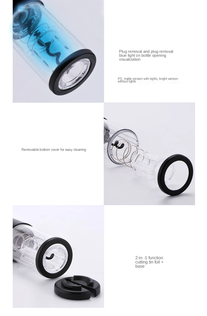 Home Classic Stainless Steel Automatic Electric AA Battery Kitchen Accessories Corkscrew for Red Wine Can Opener Home Classic Stainless Steel Automatic Electric AA Battery Kitchen Accessories Corkscrew for Red Wine Can Opener