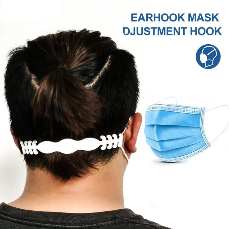 Маска Ушные крючки маски расширение Пряжка Earmuffle артефактная маска Веревка