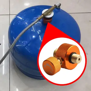 

Portable Stove Converter Alloy Gas Cylinder Converters Split Type Furnace Gas Tank Output Camping Cooking Supplies