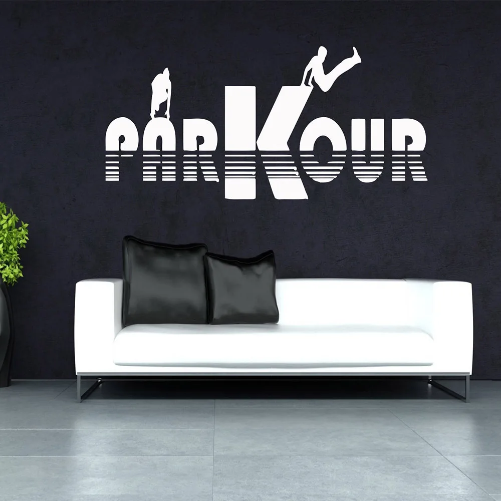 Classic Parkour Vinyl Wallpaper Roll Furniture Decorative for Living Room Bedroom Decoration Decal Creative Stickers | Дом и сад