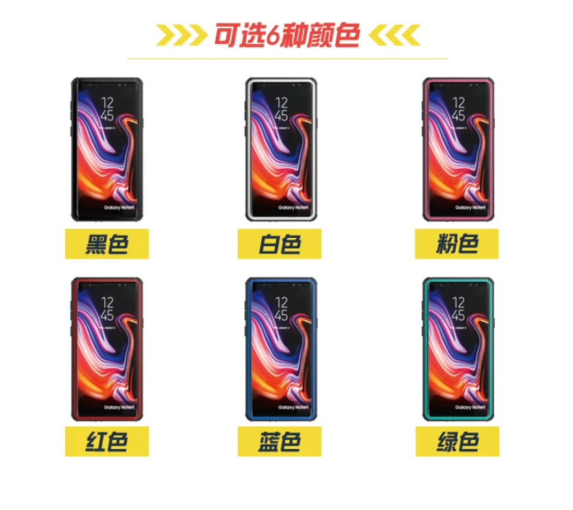 Водонепроницаемый защитный чехол для телефона samsung galaxy A50 A70 A40 A20 Note 8 9 10 S8 S9 S10 plus чехол для телефона r