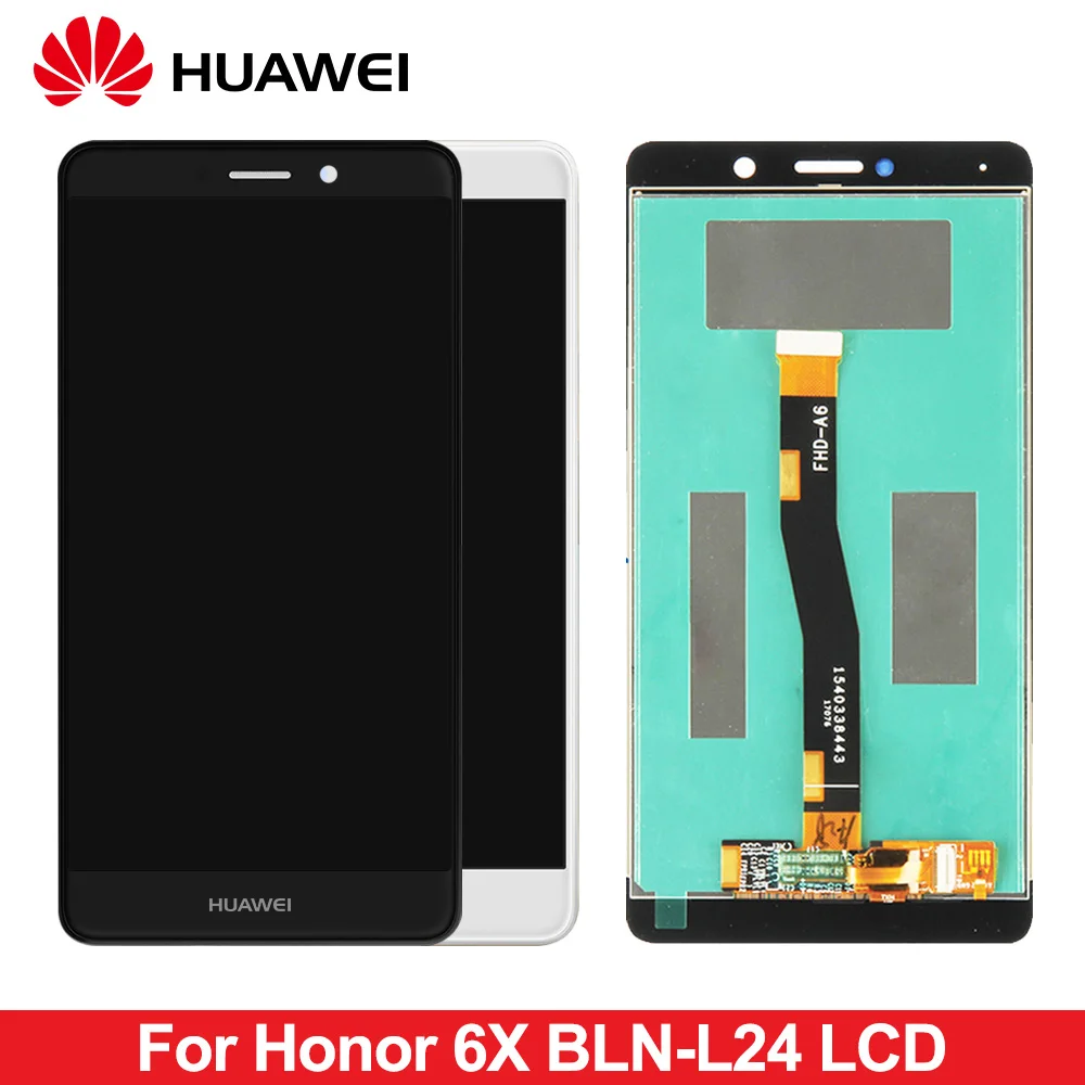 

New LCD Display For Huawei Honor 6X BLN-L24 BLN-AL10 BLN-L21 BLN-L22 Touch screen For GR5 2017 Digitizer Assembly With Frame