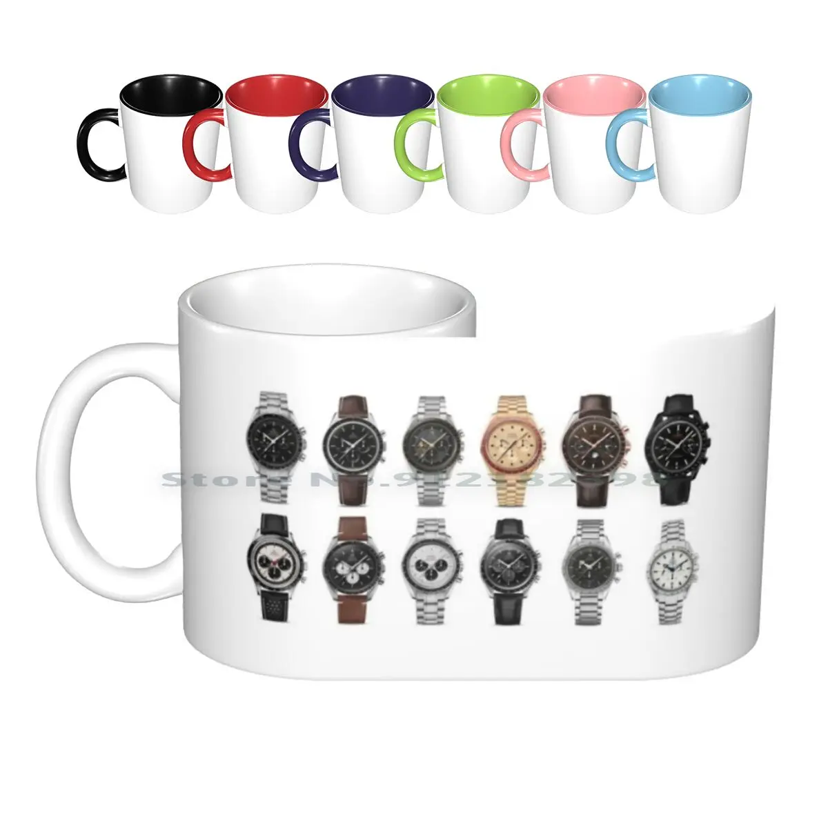 Niente Ma Tazze In Ceramica Tazze Da Caffè Tazza Da Tè Al Latte Professional Moonwatch Moon Space Astronaut Neil Edward Buzz Aldren