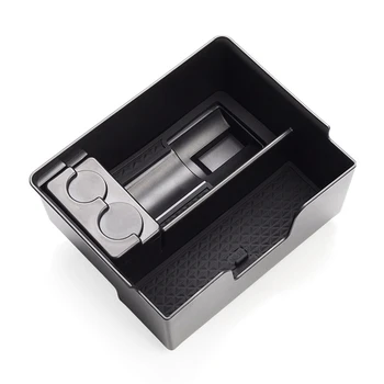 

Car Center Console Tray Control Armrest Box Storage Box Storage Box for Tesla Model 3 2017-2019