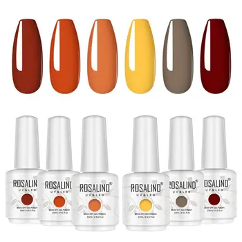 

6pcs 15ml Soak Off UV Gel Polish Quick Building Nail Tips GXMC