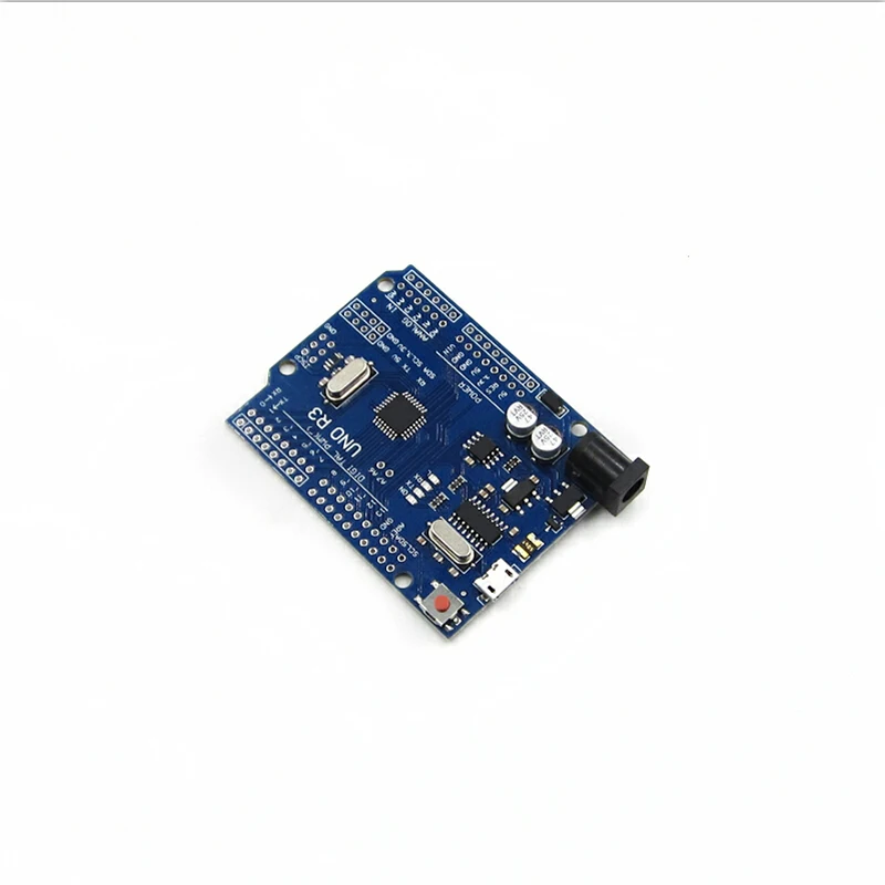 One Set Cool Version UNO R3 CH340G MEGA328P For Arduino UNO R3 ATMEGA328P AU Compatible CH340 Micro USB DIY Kit diy electronics