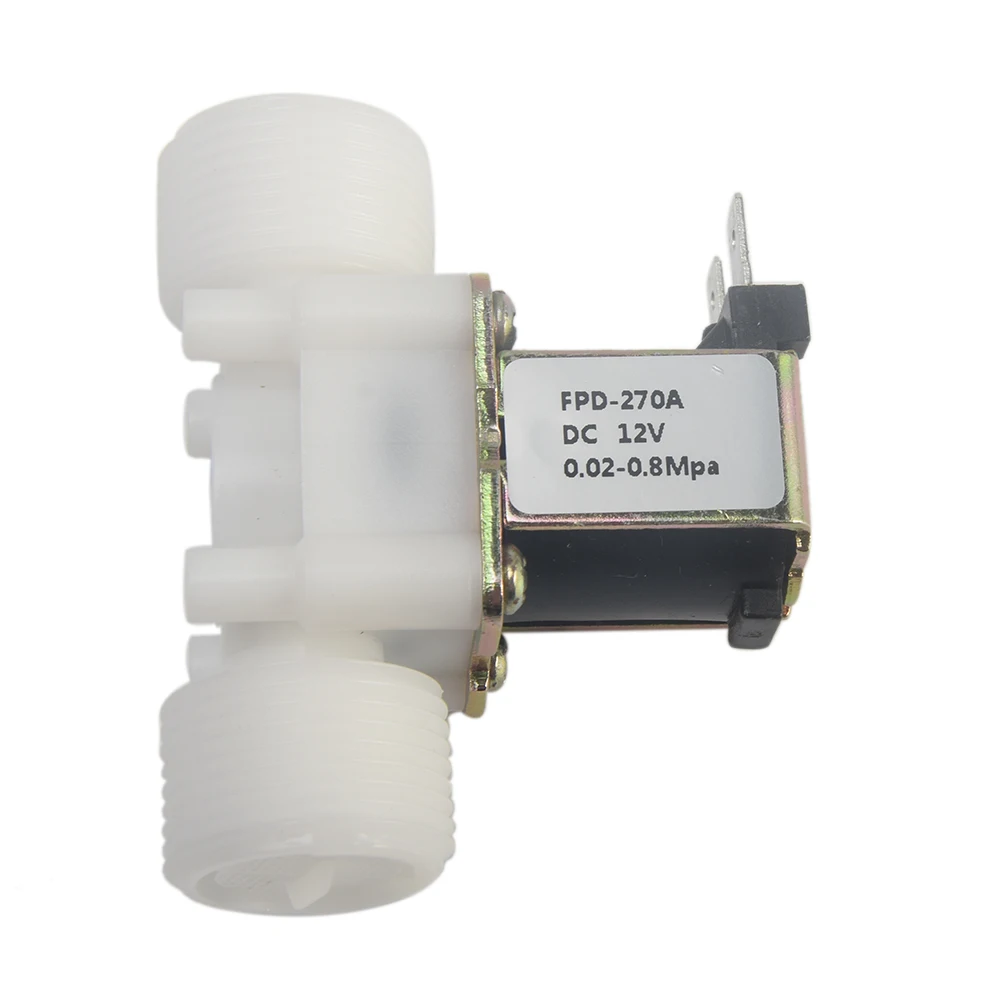 G3/4 DC12V устройство переключения воды PP нормально закрытого типа Соленоидный клапан