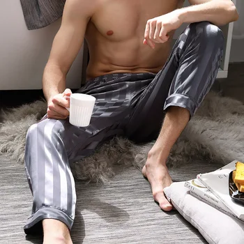 

Alibaba Group and General Manager of Alibaba Cloud xuan Summer MEN'S Pajama Trousers Trousers Loose and Plus-sized Casual Thin j