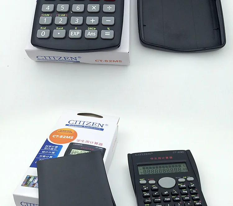 Factory Cross Border for CT-82MS Scientific Calculator Wholesale Function Calculator Students Multi-functional Calculator