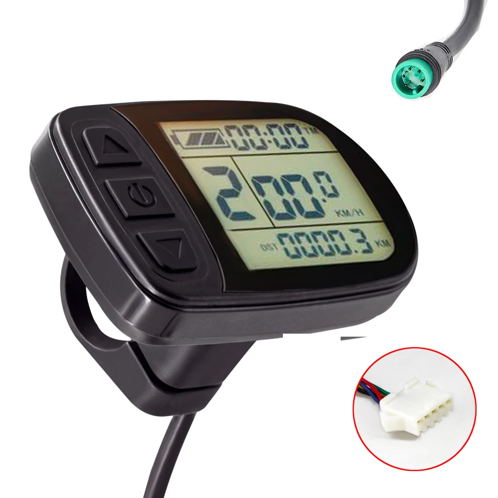 Дисплей Ebike KT LCD5 дисплей для электрического велосипеда 24 в 36 48 Kunteng