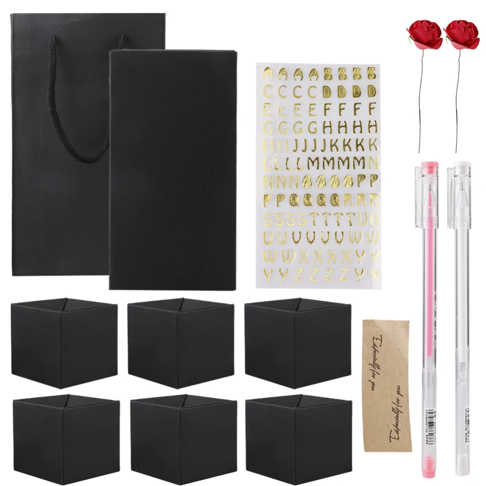 Превосходный креативный DIY сюрприз любовь прыгающая коробка подарок взрыв