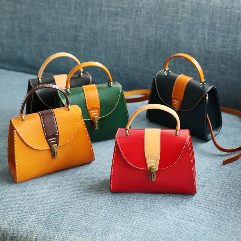 

2020 new retro small square bag large capacity simple fashion portable female bag handbag messenger bag shoulder bag