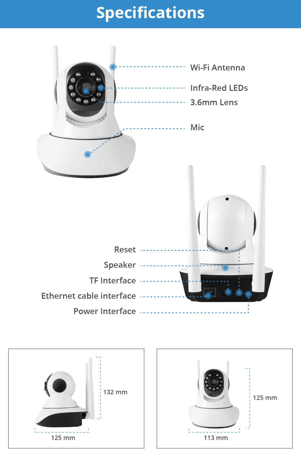 SANNCE 1080P IP камера 2MP беспроводная домашняя камера безопасности камера наблюдения Wifi ночное видение CCTV камера 2mp детский монитор