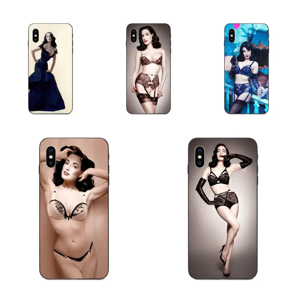 Для huawei mate 9 10 20 P8 P9 P10 P20 P30 Lite Mini Play Pro P smart Plus Z 2017 2019 TPU Phone sexy woman Dita Von Teese | Мобильные