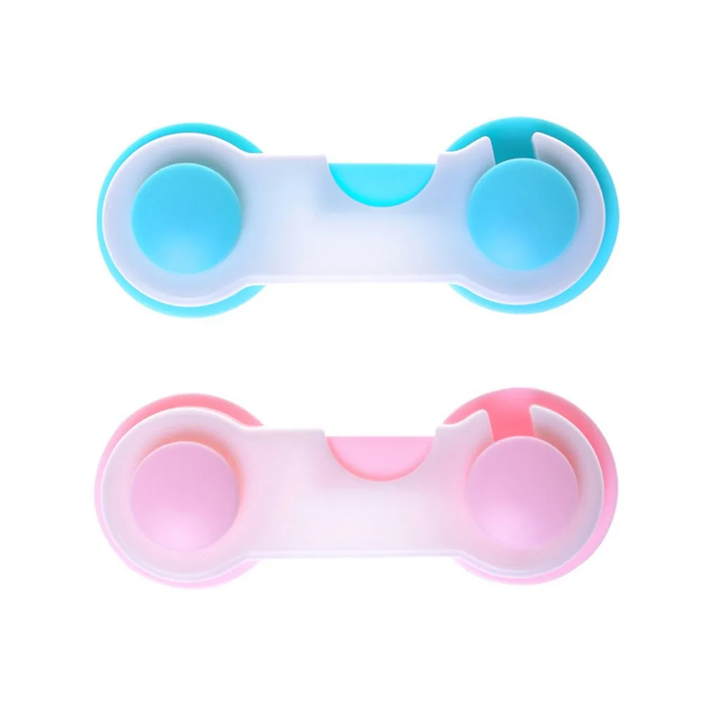 

5pcs ABS Plastic Drawer Safety Lock Children Protect Care Wardrobe Cabinet Locker Supplies Pink Blue Wholesale