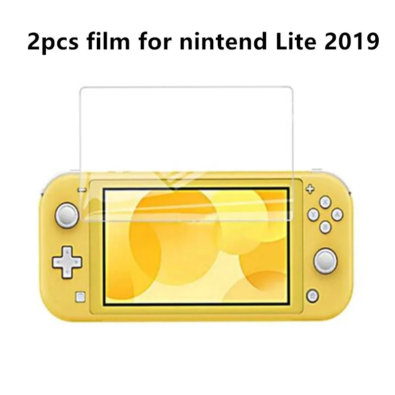 Протектор экрана из закаленного стекла для nintendo Switch Lite, nintendo Switch, nintendo switch, Защитное стекло для экрана Ecran Verre Tremp - Цвет: 2pcs film lite 2019