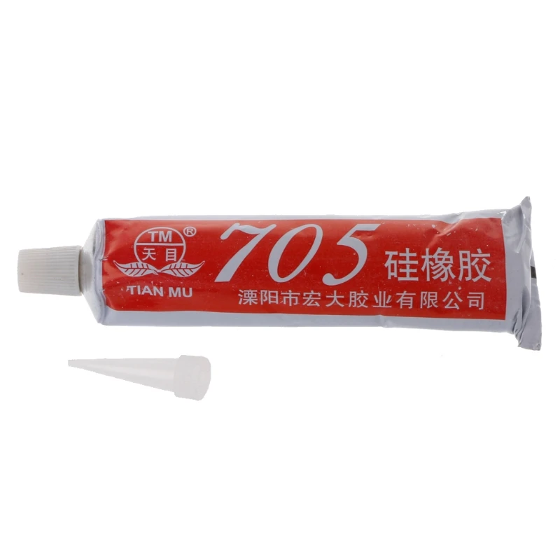 

2019 New 705 Silicone Clear Sealing Glue Waterproof Heat Resist For Electron Component Hardware