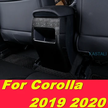 

For Toyota Corolla 2019 2020 car rear exhaust vent decorative frame armrest box air outlet protection cover car accessories